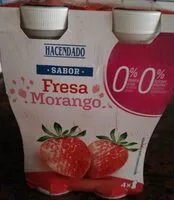 Mängden socker i Yogur líquido desnatado de fresa