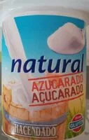 Mängden socker i Yogur natural azucarado