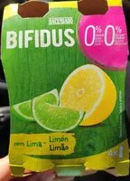 Mängden socker i Bifidus con lima - limon 0%