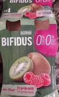 Mängden socker i Bifidus com Kiwi - Frambuesa