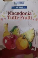 Mängden socker i Macedonia Tutti Frutti