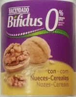 Mängden socker i Bifidus 0% con nueces