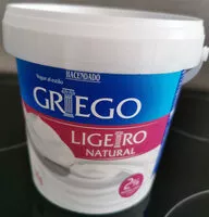 Mängden socker i Yogur Griego Ligero Natural 2% M.G.