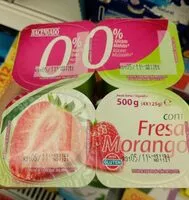 Mängden socker i Yogur con fresa 0%