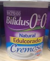Mängden socker i Bífidus Natural Edulcorado Cremoso