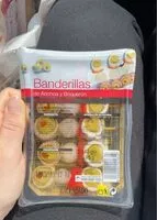 Mängden socker i Banderillas de anchoa y boquerón