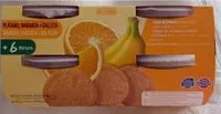 Mängden socker i Plátano, naranja y galleta