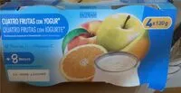 Mängden socker i CUATRO FRUTAS conYOGUR