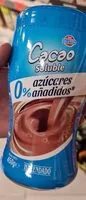 Mängden socker i Cacao soluble 0 azúcares
