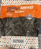 Mängden socker i Ciruelas Ameixas