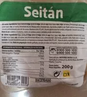 Mängden socker i Seitán