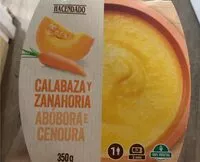 Mängden socker i Crema de calabaza y zanahoria