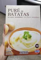 Mängden socker i Puré de batatas