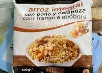 Mängden socker i Arroz integral con pollo y calabaza