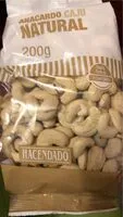 Mängden socker i Anacardo caju al natural