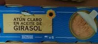 Mängden socker i Atún claro en aceite de girasol