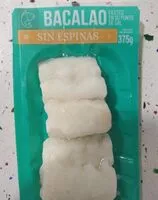 Mängden socker i Bacalao filetes en su punto de sal sin espinas