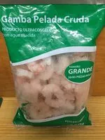 Mängden socker i Gamba pelada cruda