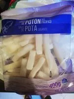 Mängden socker i Tiras de poton del pacífico