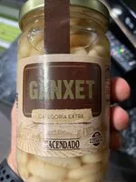 Mängden socker i Ganxet