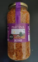 Mängden socker i Lenteja pardina