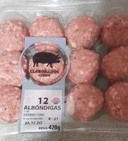 Mängden socker i Albóndigas