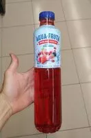 Mängden socker i Agua-fruta de frutos rojos