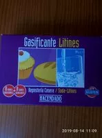 Mängden socker i Gasificante litines