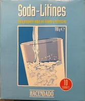 Mängden socker i Soda - litines