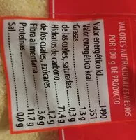Mängden socker i sémola de trigo fina
