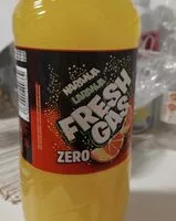 Mängden socker i Fresh gas naranja zero