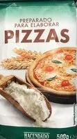 Mängden socker i Harina - Preparado para elaborar pizzas