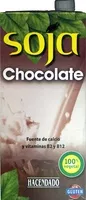 Mängden socker i Bebida de soja con chocolate