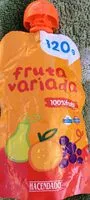 Mängden socker i Fruta variada