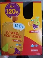 Mängden socker i Fruta variada