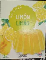 Mängden socker i Gelatina de limón