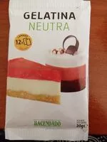 Mängden socker i Gelatina neutra
