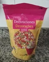Mängden socker i Decoraciones