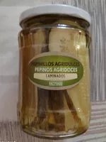 Mängden socker i Pepinillos agridulces laminados