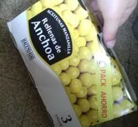 Mängden socker i Aceitunas Verdes Rellenas De Anchoa