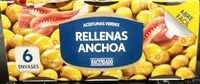 Mängden socker i Aceitunas verdes rellenas de anchoa