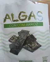 Mängden socker i Algas con arroz