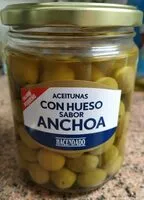 Mängden socker i Aceitunas con sabor anchoa