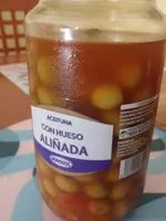 Mängden socker i Aceituna con hueso aliñada