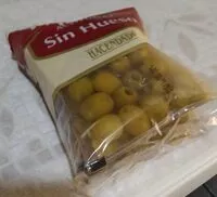 Mängden socker i Aceitunas sin hueso Pack 3