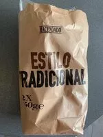 Mängden socker i Patatas fritas tradicionales