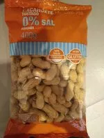 Mängden socker i Cacahuete Tostado 0% sal