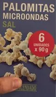 Mängden socker i Palomitas microondas sal