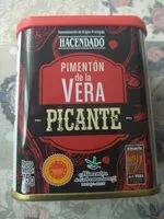 Mängden socker i Pimentón de la Vera picante