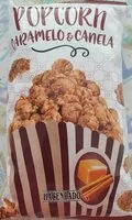 Mängden socker i Popcorn caramelo & canela